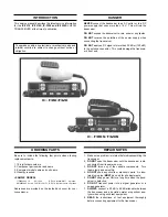 Preview for 2 page of Icom IC-F310 Service Manual