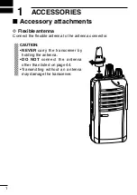 Предварительный просмотр 10 страницы Icom IC-F3100D series Instruction Manual