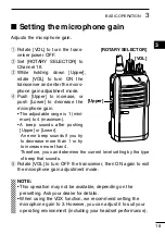 Предварительный просмотр 27 страницы Icom IC-F3100D series Instruction Manual