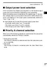 Preview for 31 page of Icom IC-F3100D series Instruction Manual