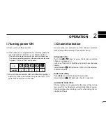 Предварительный просмотр 9 страницы Icom IC-F310S Instruction Manual