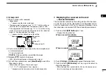 Предварительный просмотр 7 страницы Icom IC-F3160 SERIES Operating Manual