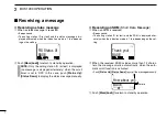 Предварительный просмотр 10 страницы Icom IC-F3160 SERIES Operating Manual