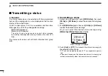 Предварительный просмотр 12 страницы Icom IC-F3160 SERIES Operating Manual