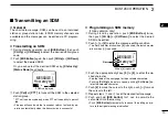 Предварительный просмотр 13 страницы Icom IC-F3160 SERIES Operating Manual