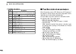 Preview for 14 page of Icom IC-F3160 SERIES Operating Manual