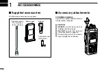 Предварительный просмотр 6 страницы Icom IC-F3161DS Instruction Manual