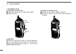 Предварительный просмотр 8 страницы Icom IC-F3161DS Instruction Manual