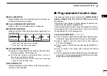 Предварительный просмотр 11 страницы Icom IC-F3161DS Instruction Manual