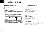 Предварительный просмотр 16 страницы Icom IC-F3161DS Instruction Manual