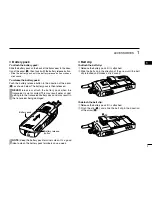 Предварительный просмотр 7 страницы Icom IC-F3161T Instruction Manual