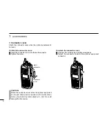 Предварительный просмотр 8 страницы Icom IC-F3161T Instruction Manual