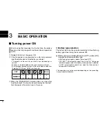 Предварительный просмотр 16 страницы Icom IC-F3161T Instruction Manual