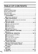 Предварительный просмотр 4 страницы Icom IC-F31GT Instruction Manual