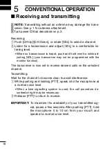 Preview for 20 page of Icom IC-F31GT Instruction Manual