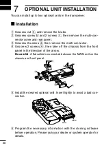 Предварительный просмотр 24 страницы Icom IC-F31GT Instruction Manual