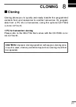 Preview for 25 page of Icom IC-F31GT Instruction Manual