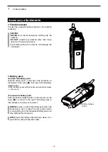 Preview for 5 page of Icom IC-F3200DEX Operating Instructions Manual