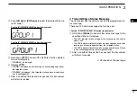 Preview for 21 page of Icom IC-F3210D Series Operating Manual