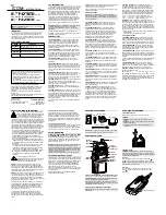 Preview for 1 page of Icom IC-F3230D Instructions