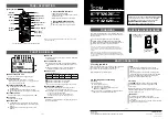 Icom IC-F3262D Series Instructions preview