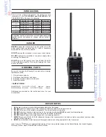 Предварительный просмотр 2 страницы Icom IC-F33GS Service Manual