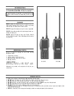 Preview for 2 page of Icom IC-F3GS Service Manual
