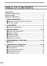 Preview for 4 page of Icom IC-F3GT Instruction Manual