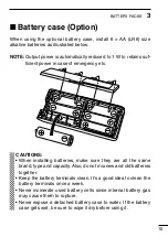 Preview for 15 page of Icom IC-F3GT Instruction Manual