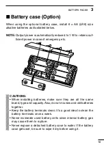 Предварительный просмотр 15 страницы Icom IC-F3GT Instruction Manual