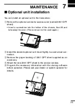 Предварительный просмотр 25 страницы Icom IC-F3GT Instruction Manual