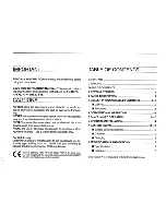 Предварительный просмотр 2 страницы Icom IC-F3S Instruction Manual