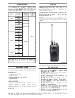 Preview for 2 page of Icom IC-F4001 Service Manual