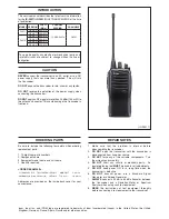 Preview for 2 page of Icom IC-F4011 Service Manual