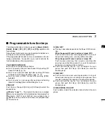 Предварительный просмотр 11 страницы Icom IC-F4022T Instruction Manual