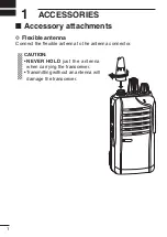 Preview for 10 page of Icom IC-F4100D Series Instruction Manual