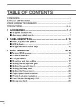 Предварительный просмотр 6 страницы Icom IC-F4103D Instruction Manual