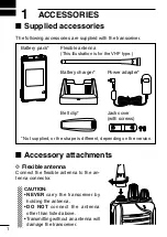 Preview for 8 page of Icom IC-F4103D Instruction Manual