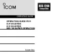 Preview for 1 page of Icom IC-F4160DS Operating Manual