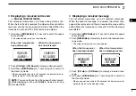 Предварительный просмотр 9 страницы Icom IC-F4160DS Operating Manual