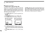 Предварительный просмотр 20 страницы Icom IC-F4160DS Operating Manual