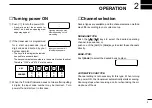 Preview for 9 page of Icom IC-F420 Instruction Manual