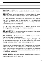 Preview for 5 page of Icom IC-F4200DEX Instructions Manual