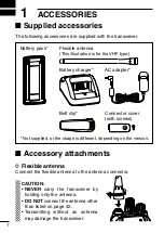 Preview for 8 page of Icom IC-F4200DEX Instructions Manual