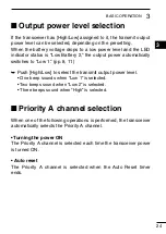 Preview for 31 page of Icom IC-F4200DEX Instructions Manual