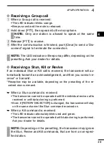 Preview for 35 page of Icom IC-F4200DEX Instructions Manual