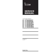 Предварительный просмотр 40 страницы Icom IC-F4261DS Service Manual