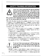 Предварительный просмотр 2 страницы Icom IC-F4GS Instruction Manual