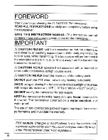 Preview for 4 page of Icom IC-F4GS Instruction Manual