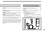 Preview for 3 page of Icom IC-F4SR Instruction Manual